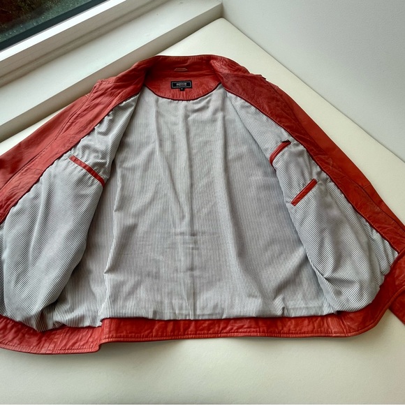 Missani Le Collezioni lamb skin Leather Jacket - Picture 8 of 8